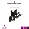 Advantage Industries Stainless-Steel Self-Closing Gate Hinge | Horizontal Adjustable |