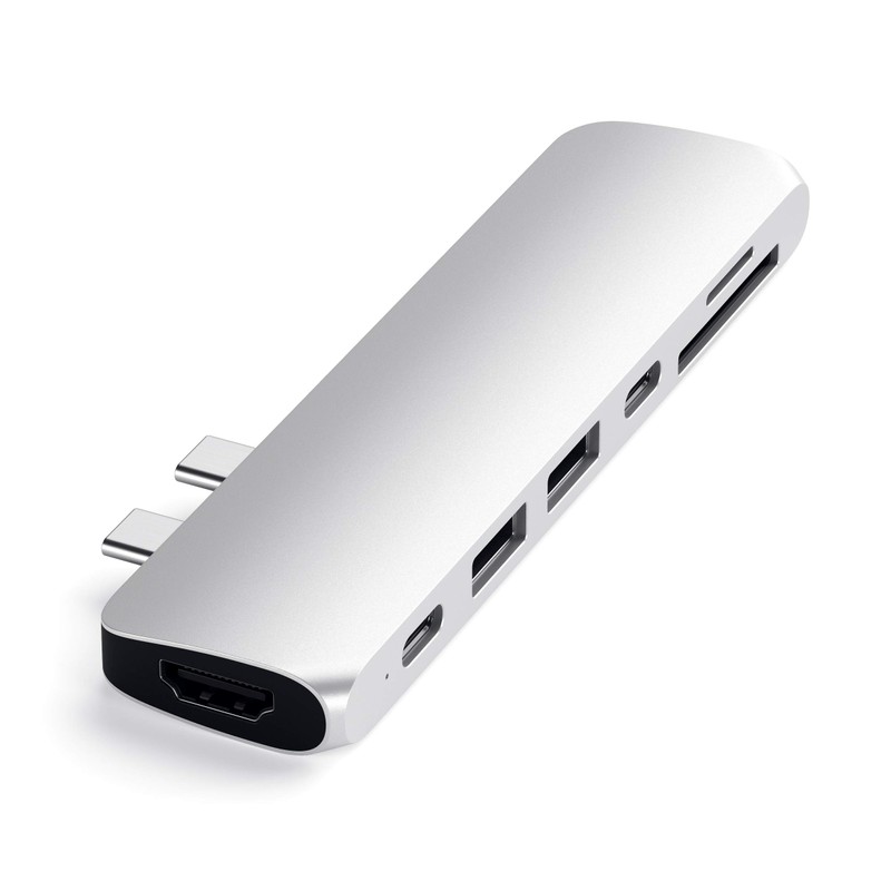 SATECHI Type-C Pro Hub Adapter mit USB-C PD (40 Gbps),