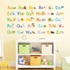 DECOWALL DS-1808DE ABC German alphabet wall sticker for children, letters