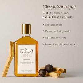 Rahua Champú clásico para el cabello, 9.3 onzas líquidas, champú con ingredientes orgánicos para mujeres y hombres