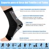 Tobillera para Esguince de Compresión, Tobillera para Fascitis Plantar L/XL