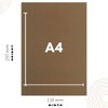 A4 Corrugated Cardboard Sheets for Packing, Mailing, Arts & Crafts.