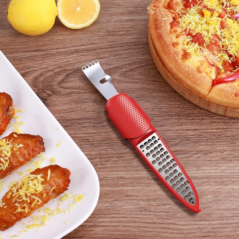 Pisol Lemon Citrus Orange Zester and Grater Tool, Cheese Grater