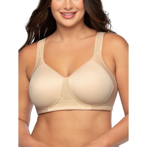 Vanity Fair Womens Medium Impact Sports For Breathable, Moisture Wicking,