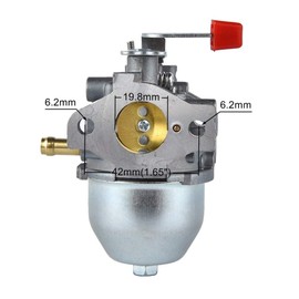 JIK 0C1535ASRV Carburetor for Generac Generator Nikki Carburetor 0C1535ASRV C1535ASRV 4000XL 4000EXL GN220 7.8HP Carb Generac Sears Troy Built Portable Generators 97747 C1535