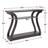 SUPER DEAL 3 Tier Narrow Console Table Accent Sofa Table