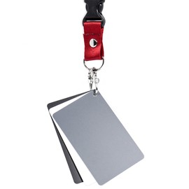 Macolink White Balance Grey Card 18% Gray Cards Custom Color Calibration DSLR/SLR/Evil Camera Checker for Digital Photography Video (3.35" X 2.2")