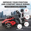 Billet Aluminum Pivot Handlebar Risers Clip On 7/8" Bar 3-1/2"