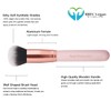 Real Perfection Makeup Brush Set 16 Pcs with 1 Eyebrow