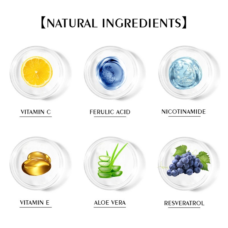 Vitamin C Serum Skin Brightening Hydrating Firming Antioxidant Vitamin C