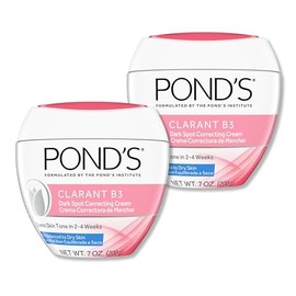 POND’S Clarant B3 Crema correctora de puntos oscuros – Hidratante diario para piel seca – Crema facial hidratante con vitaminas B3 y C – Testada por d