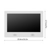 10in HD Digital Photo Frame 1024x600 Resolution Support MP3/MP4/Image Playback