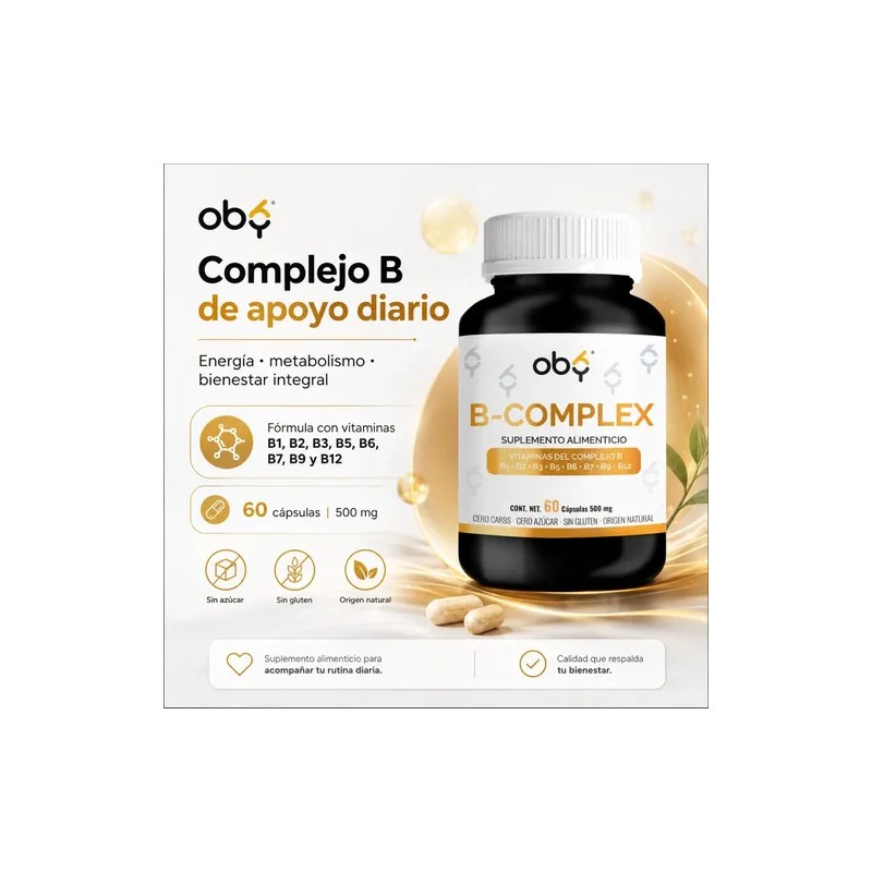 Complejo Vitaminas Grupo 500 Por Cápsula
