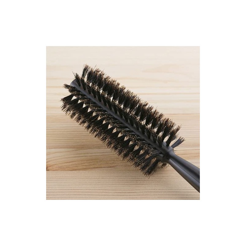 Kai Corporation KQ1542 Natural Hair Roll Brush, Chisel Hair, Large