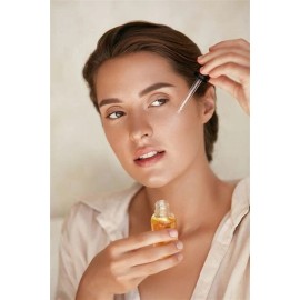 Sérum naranja + vitamina C 20 % y ácido hialurónico, brillo día-noche