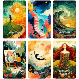 Vzmeiyre Life Happens Oracle Cards, Love Oracle Cards for Beginners, Clarifying Life Situations Oracle Deck, Spiritual Guidance