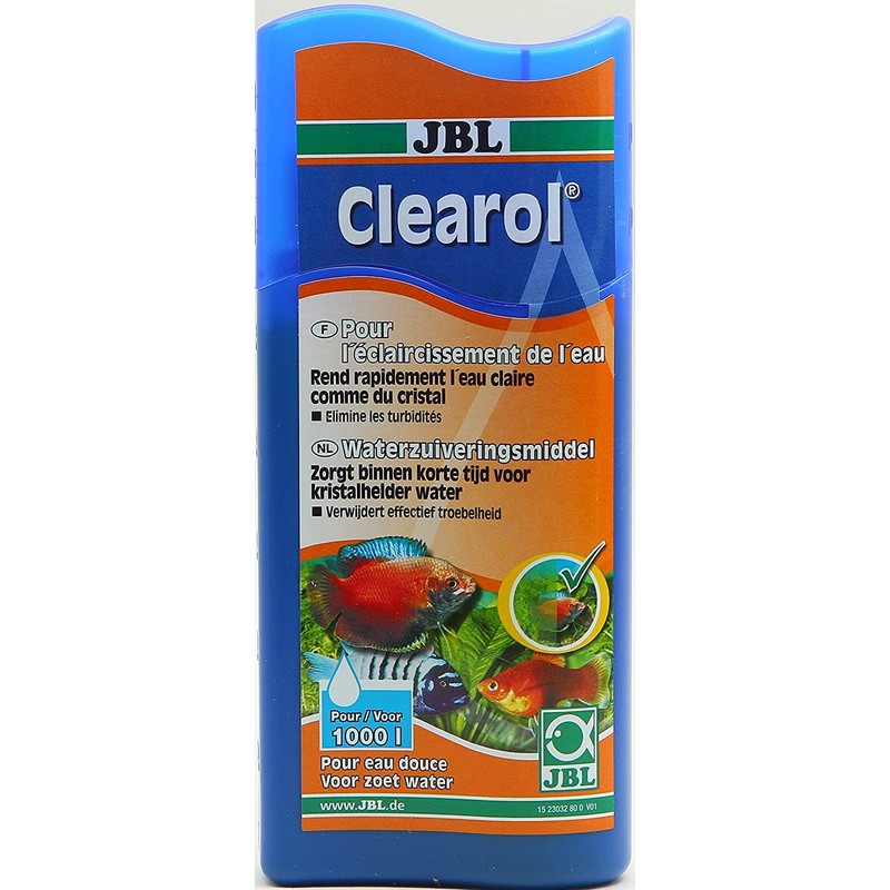 JBL Clearol Water Treatment for Aquariums (100 ml for 400