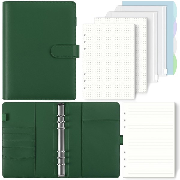 Skydye A5 Ring Binder, A5 Refillable, 135 Sheets A5 Refill