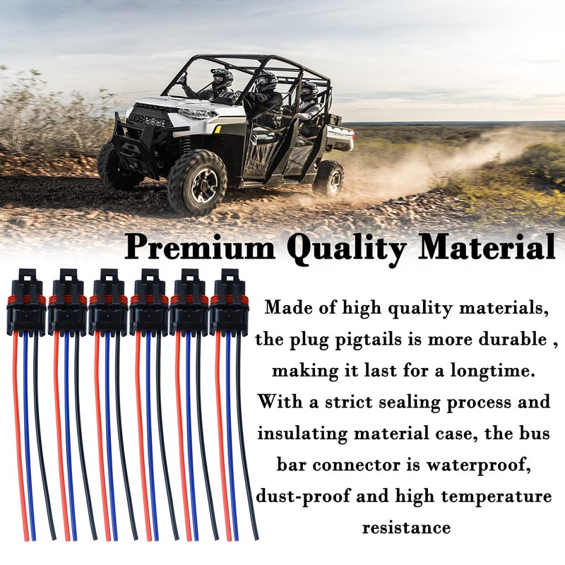 Pulse Plug Connector Pulse Bar Connectors Compatible with Polaris 2018