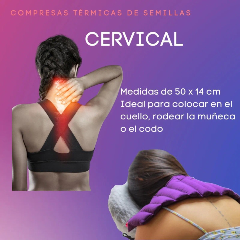Kit De 5 Compresas Terapéuticas De Semillas Color Vino