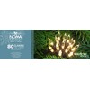 NOMA Classic White Classic 80 LED'S with Green Cable