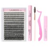 Individual Lashes with Bond and Seal DIY Lash Extension Kit