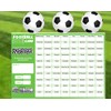 Bingosupermarket Football Fundraising Scratch Cards (80 Team) A5 Size