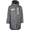 Fly Racing Pit Coat (Grey/Red, One Size)