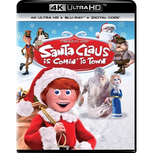 Santa Claus Is Comin' to Town - 4K Ultra HD + Blu-ray + Digital [4K UHD]