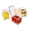 Clear Seasoning Rack Spice Pots by AIQI - 4 Piece