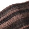 Dokksiiia Highlight Light Brown Bundles Human Hair P1B/30 1B and