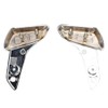 Foot Pegs, Galvanized Plastic Foot Pedals, Roller Replacement Parts, 1
