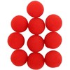 10Pcs Red Sponge Balls Soft Magic Tool Sponge Balls,Lightweight Mini
