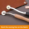 2Pcs Tracing Wheel Sewing Tools Craft Sewing Wheel, Sewing Stainless