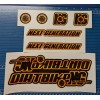 S&M Bikes Dirt bike Next Generation bmx decal set