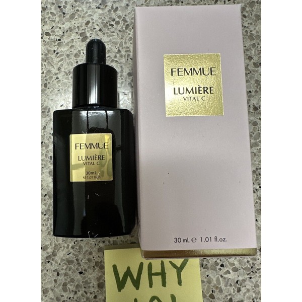 FEMMUE Lumiere Vital C Face Serum Brightening 1oz/30mL EXP03/2026 SEALED