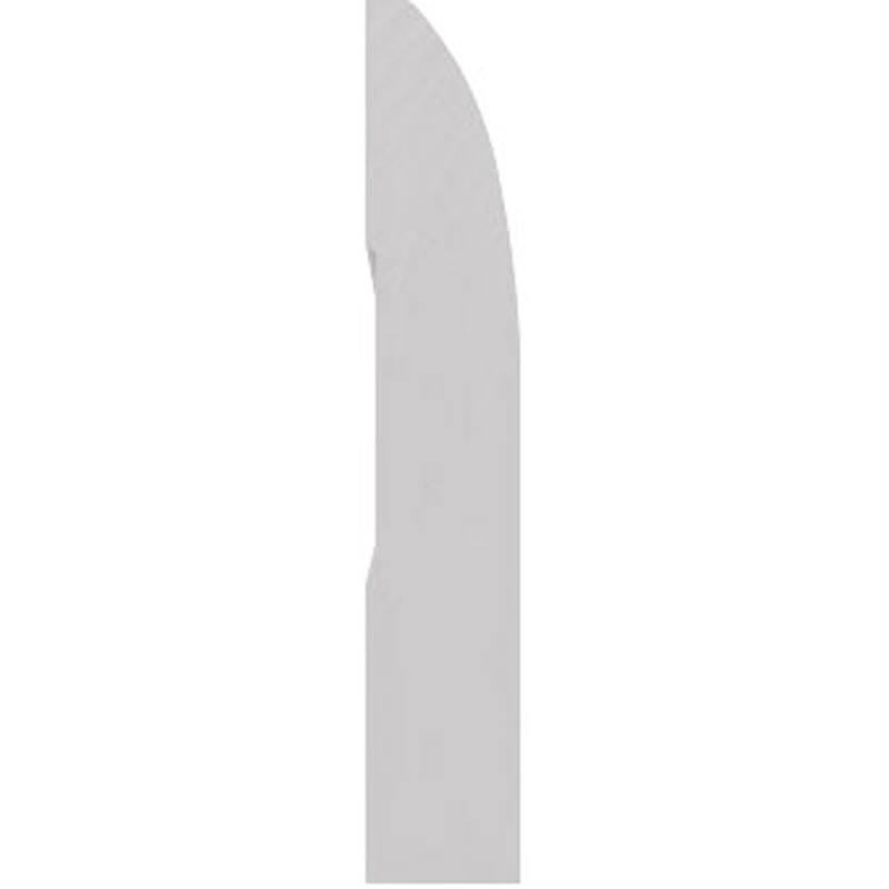 Ekena Millwork WM713 - Americraft Modern Baseboard Moulding, 9/16"D x