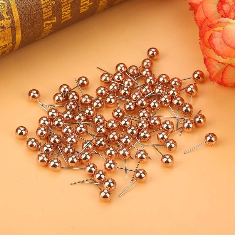 Map Tacks Push Pins Round Plastic Head Tacks Pushpin Marking