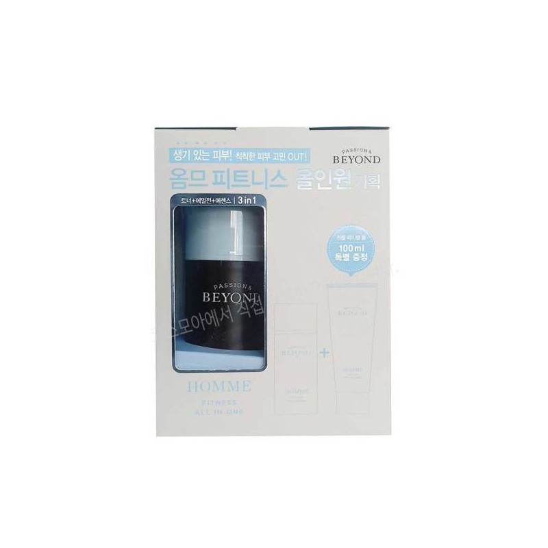 Beyond 비욘드 옴므 피트니스 올인원 100ml + 폼 100ml Beyond
