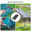 COONE 20 Packs Garden Pegs, U shaped Ground Anchors Stakes