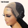 【UPGRADED】Nadula Yaki/Silk Straight Bob Lace Wig With Drawstring 180% Density