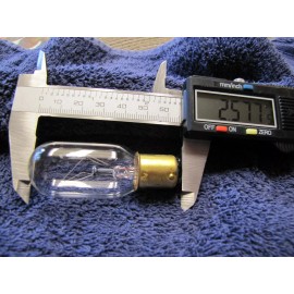 Westclox New Replacement Light Bulb for Vintage WESTCLOX MOONBEAM Alarm Clock 25W 120V