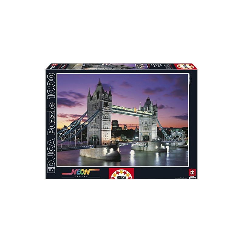 TOWER BRIDGE, LONDRES. (PUZZLE NEON 1000)