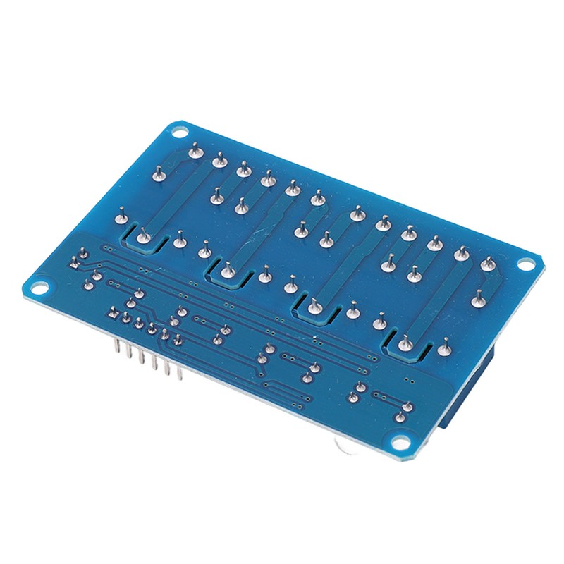 2PCS 4 Channel Relay Module Optocoupler Isolation ABS Solid State
