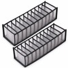 11-Grid Drawer Organizer for Underwear & Socks – 2 Pack