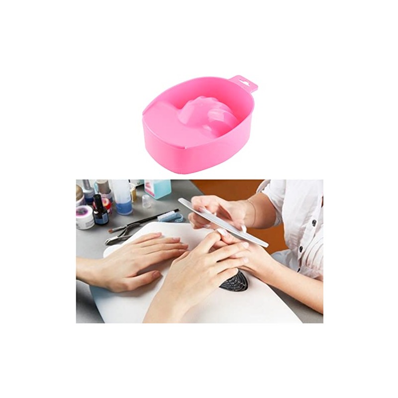 2 Pack Nail Soaking Bowl Set Heat-Resistant Gel Polish Remover