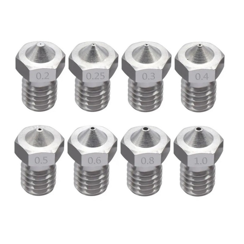 SIUTEC® Premium V5 / V6 Stainless Steel Nozzle/Nozzle, 1.0 mm,
