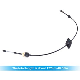 Slakerbe 52104060AG Auto Transmission Gear Shift Control Cable,Auto Trans Control Lever Cable Assembly Automatic Transmission Shifter Cable Fit for 2003-2004 4.0L L6 4.7L V8