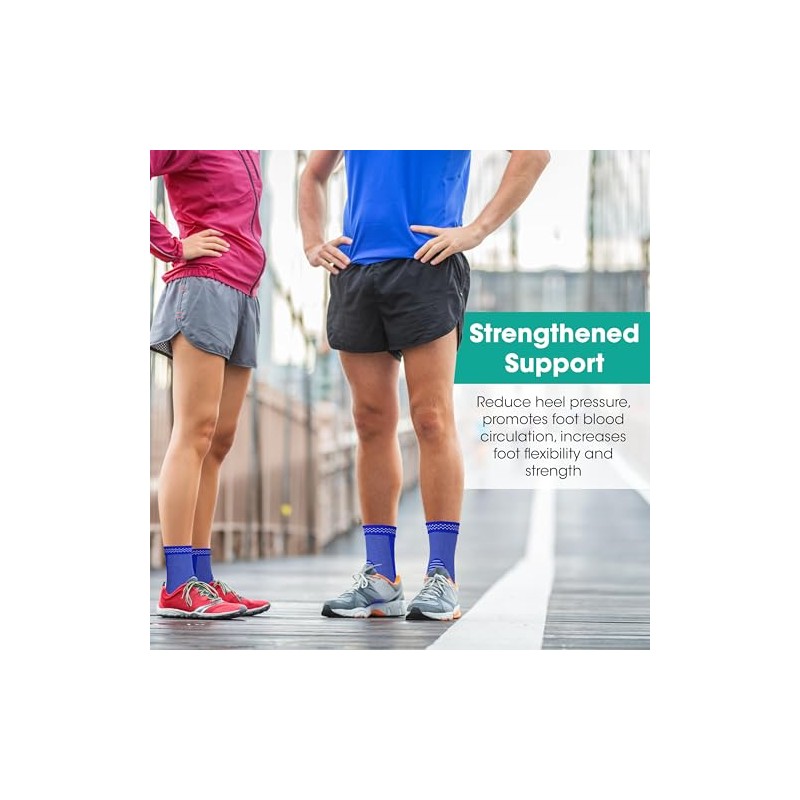 Modvel Foot & Ankle Brace Socks for Sprained Ankle Compression