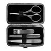 Kershaw Men's Stainless Steel Manicure Set, 4-Piece with Case (KMCURE),